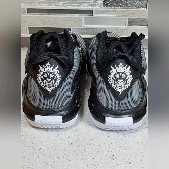 Nike Lebron Witness VII 7 Black & White Men's Size 12.0 DZ3299 001 - Picture 5 of 11